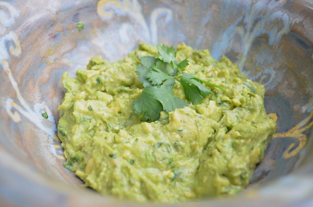 Guacamole Servings 2 Total Time: 0 minutes Cook Time: 0 minutes Calories 3 Carbohydrate 2g Protein 2g Fat 2g 4 large avocado(s) peeled and seeded 2 medium garlic clove(s) minced medium lemon(s),