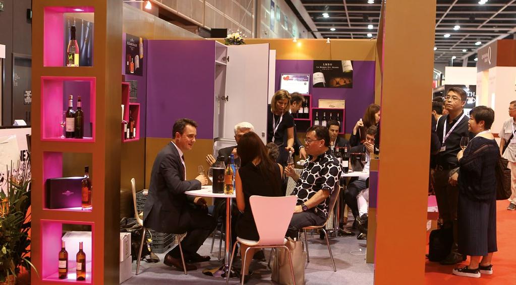 and targeted pre-planned meetings between buyers and exhibitors included in the participation, Tailor-made services