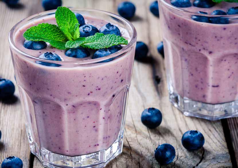 member favorite recipe: Blueberry breakfast smoothie Contains Kale Spinach Romaine Lettuce Blueberry breakfast smoothie Serves: 2 Preparation Time: 5 Minutes 3 ounces baby kale or spinach 3 ounces