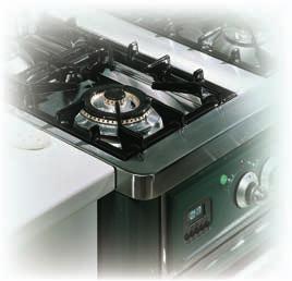 ILVE RANGE TOP TECHNICAL CHARACTERISTICS ELECTRIC IGNITION INCLUDED IN THE KNOBS.