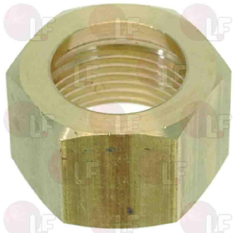 HEXAGONAL NUT ø 3/4"F HOLE 20 mm nut height 20 mm - nut 30 mm for water