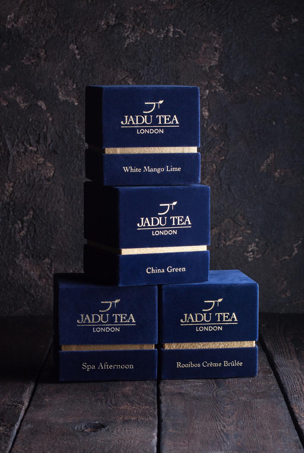 About us JADU Tea London is an independent Global Luxury Tea Brand based in the UK.