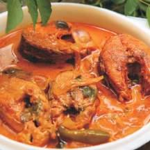 90 Prawns cooked in coconut milk, tomatoes & deliciously favored with mustard seeds, curry leaves & garnished with coconut. KHADHAI PRAWNS $19.