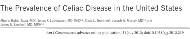 Increasing Prevalence of Celiac Disease Analysis of NHANES data CD overall 0.