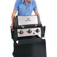 PORTA-CHEF 320 CART Two large 7 in / 18 cm crack-proof wheels Extra sturdy black cart with black chrome epoxy painted front panel * Porta-Chef 320 sold separately PORTA-CHEF AT220 Equipped with the