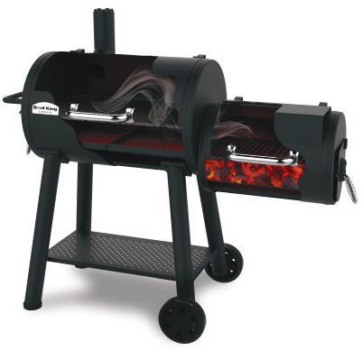 SMOKE GRILL Equipped with the standard features plus: 625 sq in / 4,032 sq cm