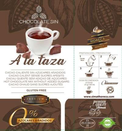 NEW COCOAS Art 1114. COCOA IN POWDER TO DRINK WITH CUP ART. 1115 COCOA IN POWDER WITHOUT ADDED SUGGARS 1 Kg.