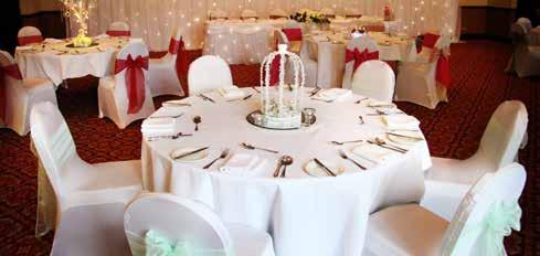 We theme up rooms for civil ceremonies, wedding breakfasts and evening receptions,