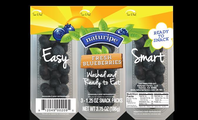 READY TO EAT FRESH FRUIT SNACKS Convenient packaging Ready to eat,
