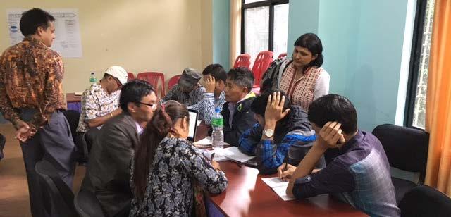 66 NEPAL NATIONAL SECTOR EXPORT STRATEGY TEA 2017 2021 Photo: ITC consultation in Ilam Improving the dialogue between public institutions, private sector associations, development agencies and major
