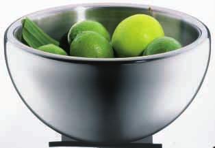 SORA double wall salad bowl stainless steel ø 15 cm/ø 6 inch 1651 MORA double wall salad bowl
