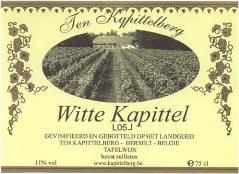Kapittelberg A survey of all wines of the Kapittelberg Winery WITTE KAPITTEL 2005 Description A fruity, dry white wine Varietals / Blend Pinot Blanc, Müller-Thurgau, Optima, Siegerrebe Cellar master