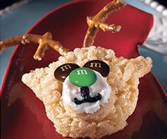 reindeer treats TOTAL TIME: 0 minutes 40 minutes servings 3 6 4 tsps. butter or margarine package (0 oz.