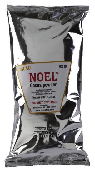 2 lbs / 18 Noel Cocoa Powder Item # Description Unit Size / Case NOE209 Cocoa Powder 20 / 22% 2.