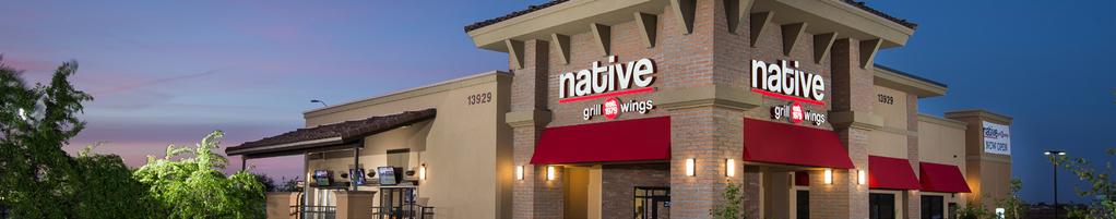 in the news Native Grill lands private investment deal September 17, 2015 CHANDLER, AZ --(BUSINESS WIRE)--Native Grill & Wings, an award winning Arizona-based restaurant chain known for its 20 wing