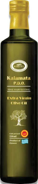 D.O Extra Virgin Olive Oil KORVEL Ltd. presents Protected Designation of Origin (P.D.O) products that identify Extra Virgin Olive Oil which comes from a particular place or region.