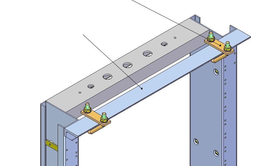 Drilled and tapped for #12-24 mounting screws Double-sided mounting Includes rear guard rail, ESD ground point, junction