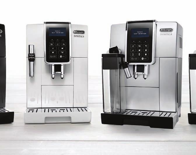 Perfectly you rs Dinamica is a new range of De Longhi bean to cup coffee makers designed to satisfy every coffee desire.
