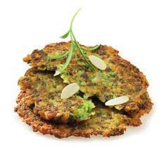 75 g POTATO AND VEGETABLE PANCAKES 8506 6 x 20 pieces approx.