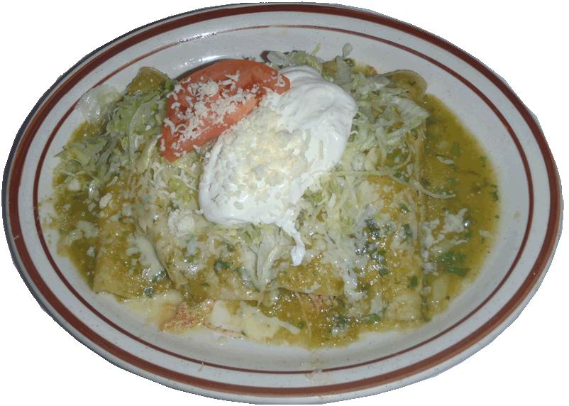 75 One Tamale with Rice,, Chicken, Beef, and topped with Lettuce, Tomatoes, Sour Cream, and Guacamole. Two Taquitos, One Beef and One Chicken SPECIAL LA CASA 8.25 Two Chimichangas, Beef or Chicken.