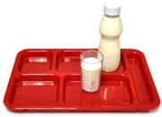 saturated fat. Talk to your child about the changes in the meals served at school. more fruits and vegetables every day Kids have fruits and vegetables at school every day.
