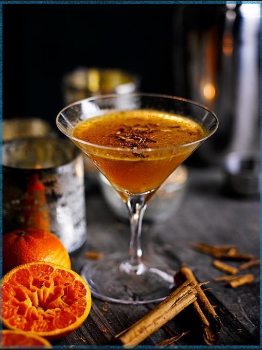 Winter daiquiri This is an incredible twist on a classic daiquiri - the mix of zingy clementines and maple syrup is incredible 50ml Bacardi 8 Year Old Rum 25ml clementine juice 1 tsp maple syrup