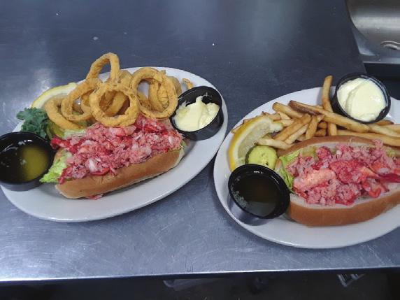 tartar sauce & pickle chips Lobster Roll (Signature Dish)... $25.99 a generous 1/2 lb. fresh lobster meat served the way you like it.