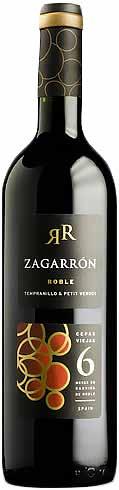 ZAGARRÓN ROBLE D.O La Mancha L 0.75 ALCOHOL CONTENT 13 % VARIETY Tempranillo (75%) Petit Verdot (25%).