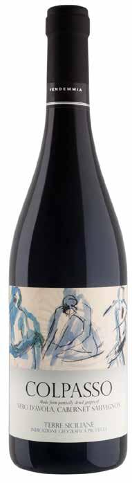 COLPASSO IGP Terre Siciliane L 0.75 ALCOHOL CONTENT 14 % VARIETY Carefully selected blend of Nero d Avola, Nero d Avola from dried grapes and Cabernet Sauvignon.