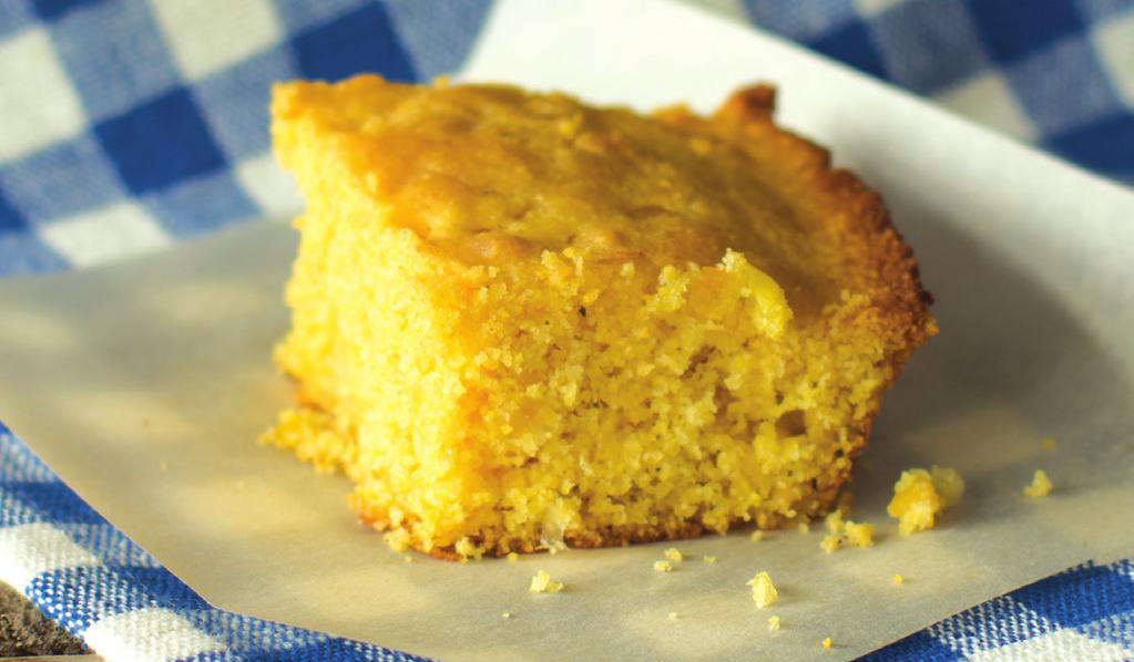 Smoky Chipotle Corn Bread 2 cups yellow cornmeal 1 cup flour 1 3 cup sugar 1 Tbsp. baking powder 2 tsp. Chipotle Seasoning 2 large eggs 1 cup milk 6 Tbsp. softened butter, divided 14.5-15 oz.