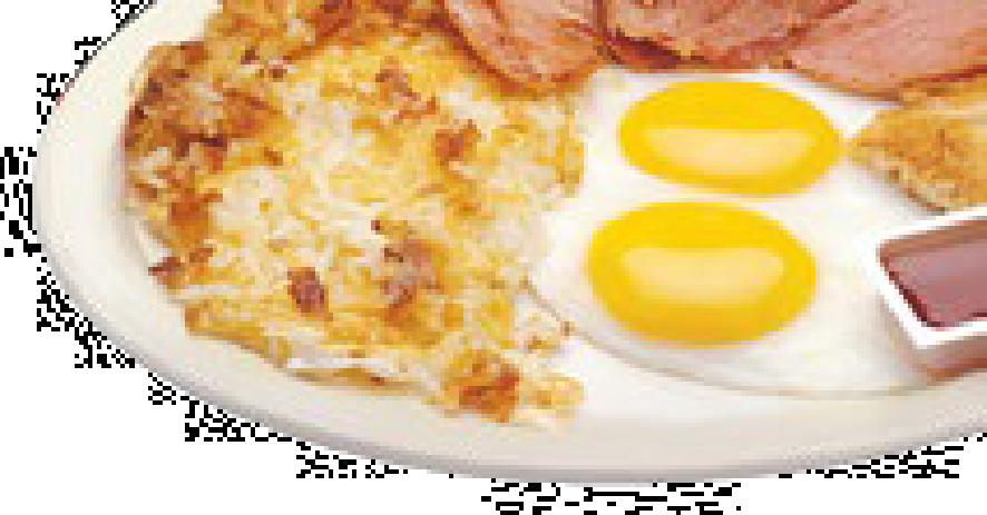 49 2 eggs, 2 pancakes or 2 French toast, 2 strips of bacon or 2 sausages. Uptown s Homemade Corned Beef Hash (with onions) Special 6.49 Regular 6.99 1/2 pound portion with eggs and toast.
