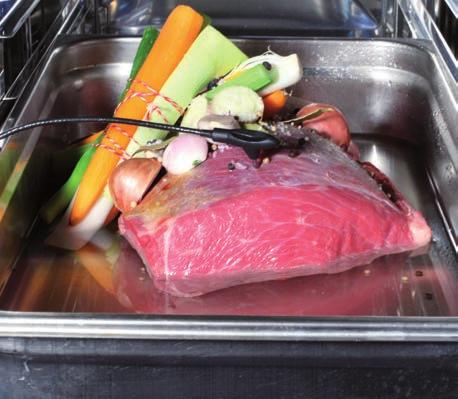 Overnight cooking, mixed loads, Sous-Vide 4.2.3. Preheating and loading After the automatic preheating phase the SelfCookingCenter will notify you to load.