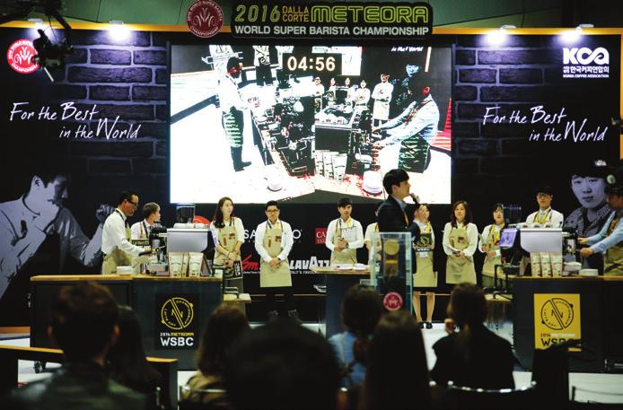 Marketing Stage Coffee xpo provides a special marketing stage for exhibitors to present new items and expand company branding via sessions and press conferences.