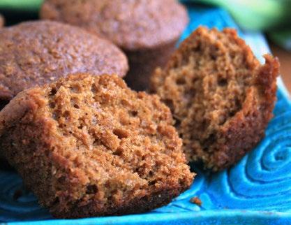 Alan s Ginger Muffins (slightly adapted) Make 12 regular-sized muffins 1 ½ cups flour ½ cup natural bran (or ground flax or wheat germ) 2/ 3 cup sugar 1 tsp baking powder ½ tsp baking soda 1 tsp