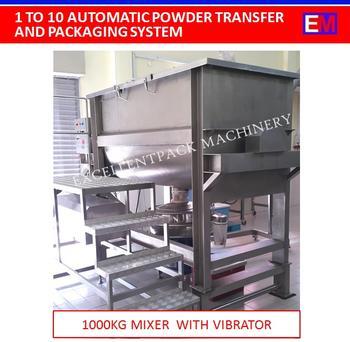 This system provides an automatic operation consists of three parts. First part: Mixer creates a uniform blend of powder (e.g. 3in1 chocolate malt powder, 3in1 coffee powder etc).