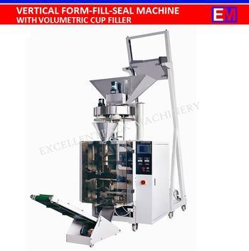 To pack free flowing powder and granules Pneumatic system