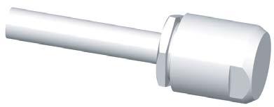Screw sub-assembly into the body with wrench, recommended coupling torque see