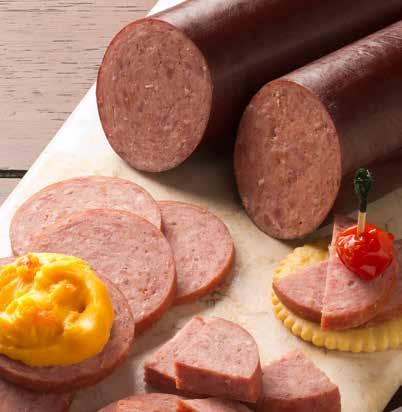paired with a hint of Cajun spice summer sausage is the perfect duo for your next