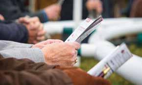 Raceday Programmes Host and Credit Bar ADDED EXTRAS And they re OFF Prosecco Fizz or Beer Buckets 5pp Essential Element Party Buffet 12.