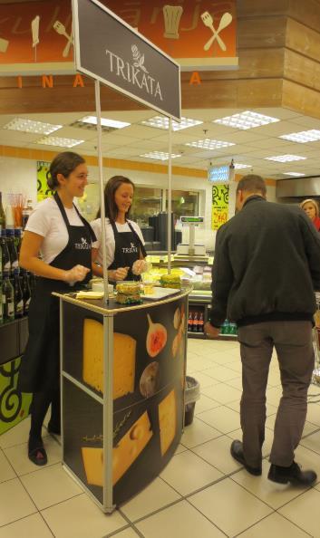 Marketing tools Product tastings we have organized product tastings both in Latvia and