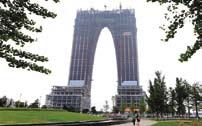Sticking with the scatological theme, a recentlycompleted 80-meter office tower in Beijing s Daxing district has