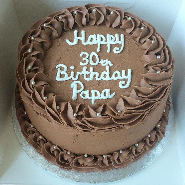 The Smooth Cake is decorated in frosting around the entire cake with a piped boarder along the edge