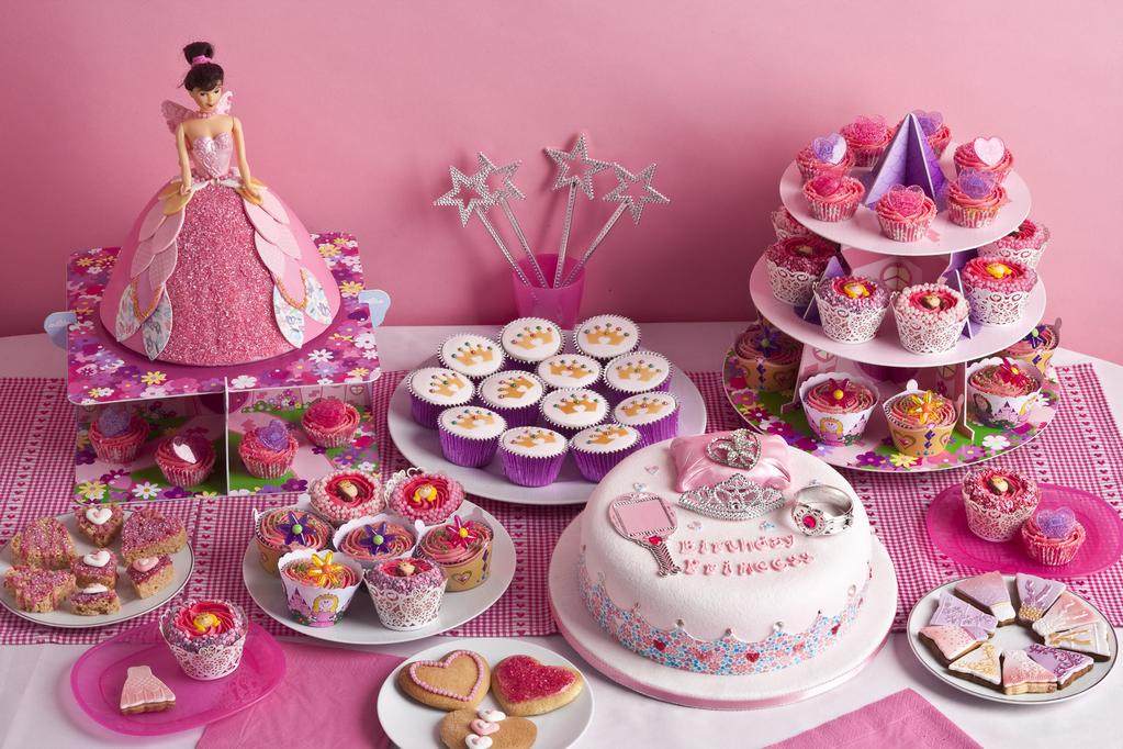 How To Princess Theme (2011/12 Catalogue) 1. Glitter Heart Ring Cupcakes 2. Crown Cupcakes 3. Daisy Ring Cupcakes 4.