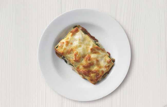 : Chicken Lasagna Main Ingredients Main Ingredients : Including chicken, lasagna, spinach,