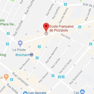 LOCATION ABOUT US Ecole Francaise de Pizzaiolo 28 Rue Sauffroy
