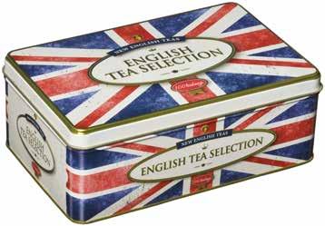 pouches of English Breakfast Tea, English