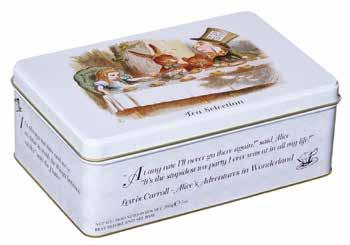 BEATRIX POTTER RANGE Also available is an elegant 100 teabag tin with a