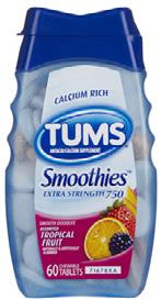 dual functions such as Tums antacid /breath freshener.