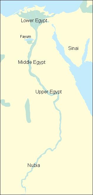 Nubia was a great civilization that developed along the Nile River south of Egypt.