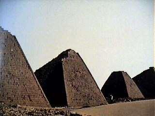Nubian Pyramids As you look at the following pictures, think of these questions: What are the